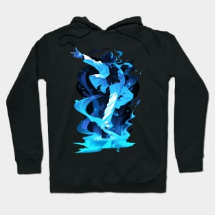 Dance Legend with Swirling Energy - Pop Music Hoodie